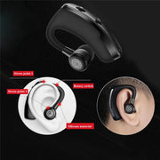 V9 earphones Handsfree Business Bluetooth Headphone With Mic Wireless Bluetooth Headset For Drive Noise Reduction