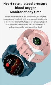 Men Smart Watch Full Touch Screen Digital Fitness Tracker IP68 Waterproof Sports Smartwatch for Women Xiaomi Huawei Phones 2023