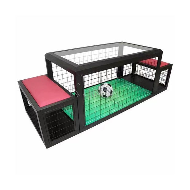 Indoor Sports Tabletop Mini 2 Player Speed Reaction Training Arcade Interactive Asian Soccer Soccer Table Game