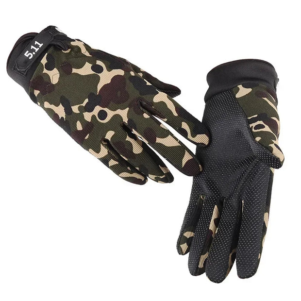 Tactical Gloves Men's Lightweight Breathable Hiking Gloves Outdoor Cycling Fishing Sports Non-Slip Women Full Finger Gloves