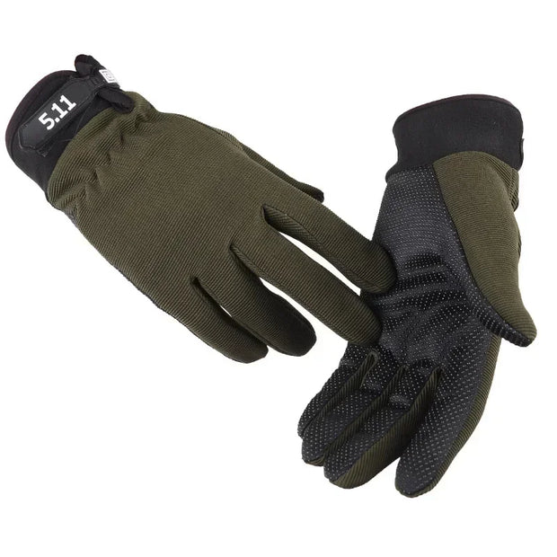 Tactical Gloves Men's Lightweight Breathable Hiking Gloves Outdoor Cycling Fishing Sports Non-Slip Women Full Finger Gloves