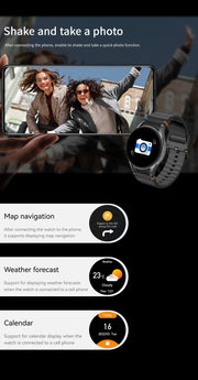 Fashion Galaxy Watch 7 Ultra Smart Watch GPS Sports Track AMOLED Screen HD Bluetooth Call Fitness Tracker Heart Rate Smartwatch