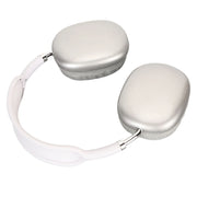 Bluetooth Headphone HiFi  Bass Built in Mic Support Memory Card Wireless Headset for Running Travel White Over Ear Headphone