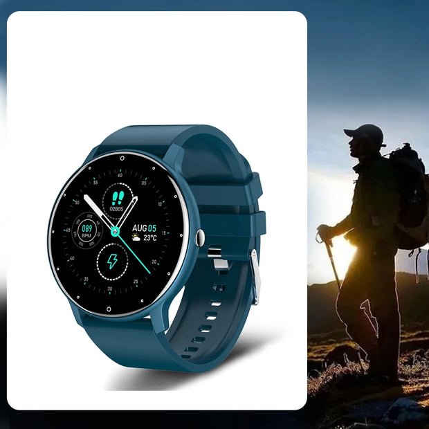 2024 New Smart Watch Men Full Touch Screen Sport Fitness Watch IP67 Waterproof Bluetooth For Android ios smartwatch Men+box