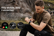 Original KOSPET TANK T3 Smart Watch For Men Military Smartwatch Women Digital Fitness Watches AMOLED AI Voice AOD Bluetooth