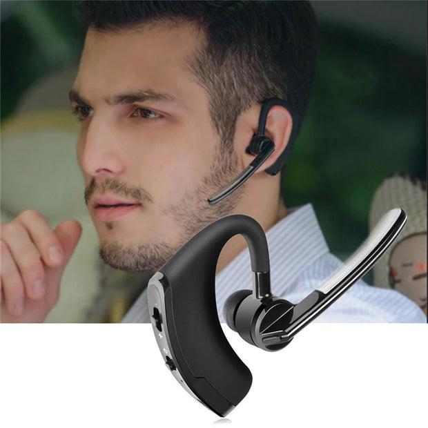 V9 earphones Handsfree Business Bluetooth Headphone With Mic Wireless Bluetooth Headset For Drive Noise Reduction