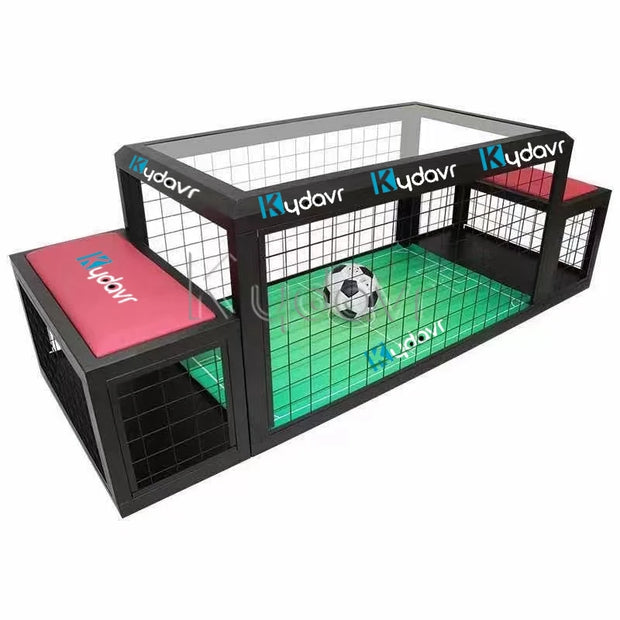 Indoor Sports Tabletop Mini 2 Player Speed Reaction Training Arcade Interactive Asian Soccer Soccer Table Game