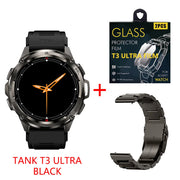 2024 Original KOSPET TANK T3 Ultra GPS Smart Watch Men Smartwatch 470mAh Digital Fitness AMOLED AOD Bluetooth Electronic Watches