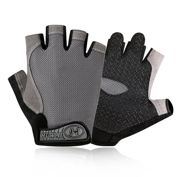 Gym Gloves Fingerless Sports Fitness Training Men's Cycling Gloves Woman Motorcycle Mtb Anti-slip Gloves Bicycle Accessories