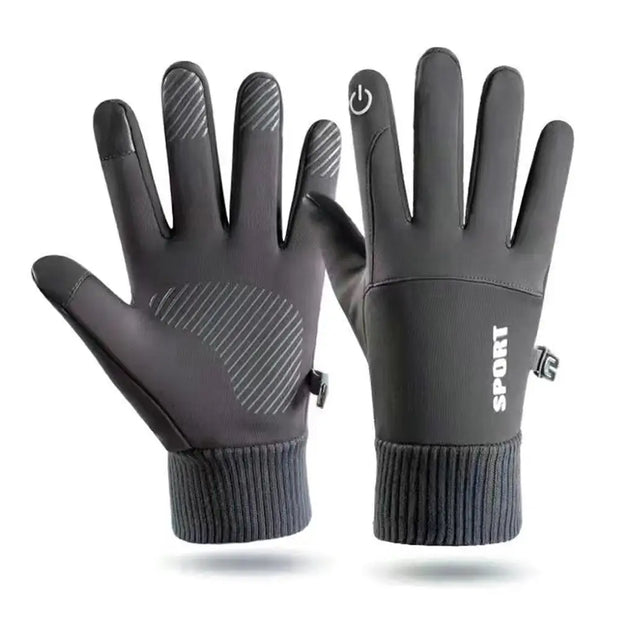 Football Gloves Waterproof Thermal Grip Gloves Outfield Bicycle Cycling Sports Bike Outdoor Player Field Soccer Gloves