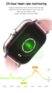 Smart Watch Women Bluetooth Call Watch Fashion Fitness Tracker Waterproof Sport Smart Clock New Ladies Men Smartwatch Woman 2023