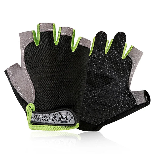 Gym Gloves Fingerless Sports Fitness Training Men's Cycling Gloves Woman Motorcycle Mtb Anti-slip Gloves Bicycle Accessories