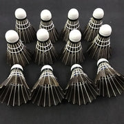 Professional Black Goose Feather Badminton Durable Badminton Shuttlecock Badminton Accessories Sports Entertainment Supplies