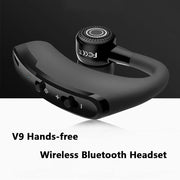 V9 earphones Handsfree Business Bluetooth Headphone With Mic Wireless Bluetooth Headset For Drive Noise Reduction