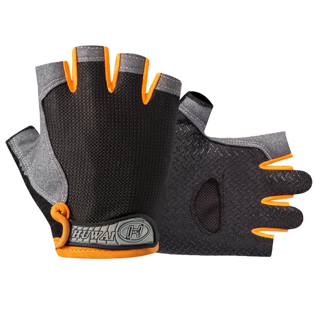 Gym Gloves Fingerless Sports Fitness Training Men's Cycling Gloves Woman Motorcycle Mtb Anti-slip Gloves Bicycle Accessories