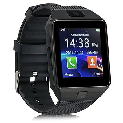 DZ09 Smart Watch Bluetooth Fitness Heart Rate Sport Monitor Live Waterproof Camera GPS SIM Card SD Memory 1.54" Touch Control