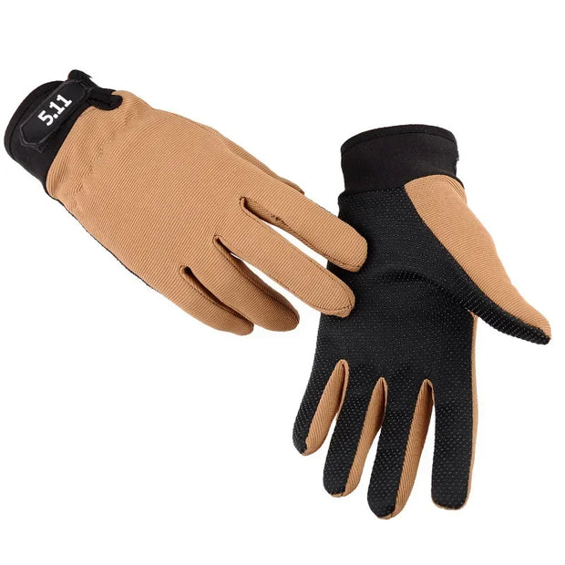 Tactical Gloves Men's Lightweight Breathable Hiking Gloves Outdoor Cycling Fishing Sports Non-Slip Women Full Finger Gloves