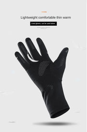 Autumn Winter Cold-proof Running Gloves Windproof Non-slip Keep Warm Touch Screen Outdoor Sports Cycling Gloves Men And Women