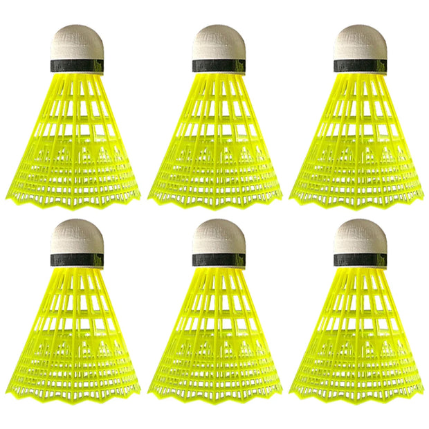 3/6 Pcs High Speed Badminton Birdies Great Stability Badminton Ball Nylon Badminton for Sports Activities for Beginner Practice