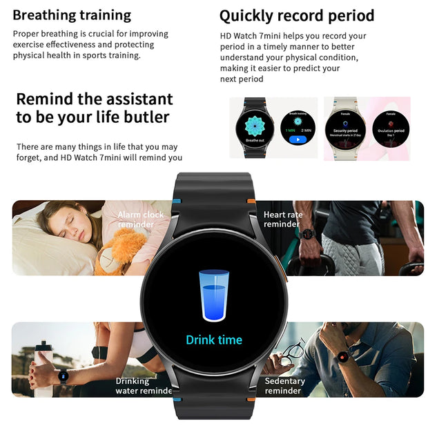 Fashion Galaxy Watch 7 Ultra Smart Watch GPS Sports Track AMOLED Screen HD Bluetooth Call Fitness Tracker Heart Rate Smartwatch