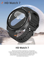 Fashion Galaxy Watch 7 Ultra Smart Watch GPS Sports Track AMOLED Screen HD Bluetooth Call Fitness Tracker Heart Rate Smartwatch