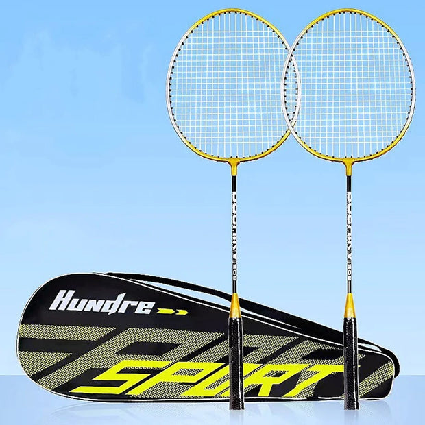 Original By Beginners Badminton Set 2pcs Professional Training Durable Leisure Sports Racquet