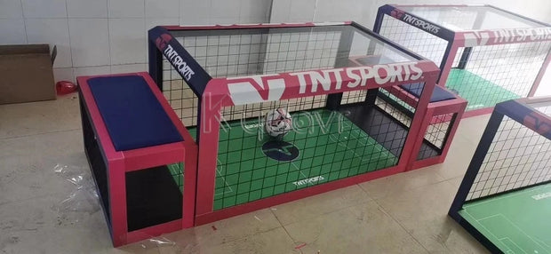 Indoor Sports Tabletop Mini 2 Player Speed Reaction Training Arcade Interactive Asian Soccer Soccer Table Game