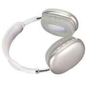 Bluetooth Headphone HiFi  Bass Built in Mic Support Memory Card Wireless Headset for Running Travel White Over Ear Headphone