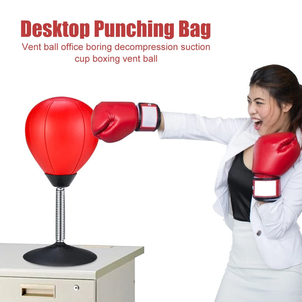 Suction Cup Boxing Vent Ball Motion Toy Desktop Punching Bag Punch Sports Fitness Punching Bag Speed Balls Sports Equipment