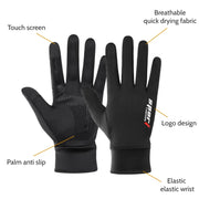 Summer Men Women Gloves Fishing Cycling Ice Silk Breathable Elastic Sun Protection Touchscreen Fitness Sports Driving Gloves