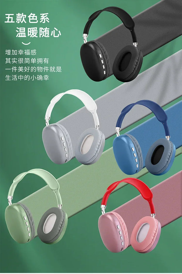 Popular P9 Bluetooth Earphones, Wireless Sports Gaming Earphones, Universal Earphones