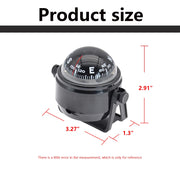 1 Set Boat Compass Professional Direction Display Equipment Practical Simple Sailing Tool with Clear Displaying for Outdoor