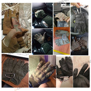 Men Tactical Gloves Touch Screen Cycling Gloves Sports Camo Army Glove Outdoor Motorcycle Riding Bike Running Paintball Gloves