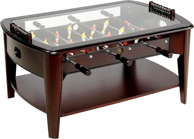 Foosball Multiple Styles Soccer Foosball Tables, Durable & Stylish Designs with Tabletop Sports Soccer Balls, Perfect for Family