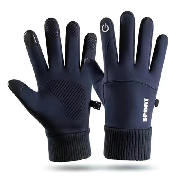 Football Gloves Waterproof Thermal Grip Gloves Outfield Bicycle Cycling Sports Bike Outdoor Player Field Soccer Gloves