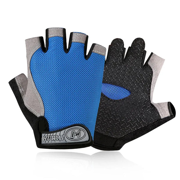 Gym Gloves Fingerless Sports Fitness Training Men's Cycling Gloves Woman Motorcycle Mtb Anti-slip Gloves Bicycle Accessories