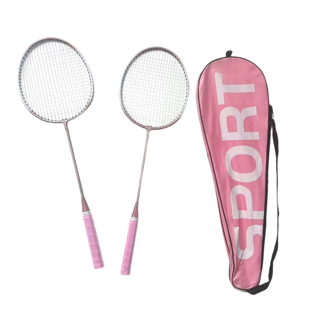 Original By Beginners Badminton Set 2pcs Professional Training Durable Leisure Sports Racquet