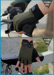 Tactical Gloves Men's Lightweight Breathable Hiking Gloves Outdoor Cycling Fishing Sports Non-Slip Women Full Finger Gloves