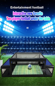 Indoor Sports Tabletop Mini 2 Player Speed Reaction Training Arcade Interactive Asian Soccer Soccer Table Game