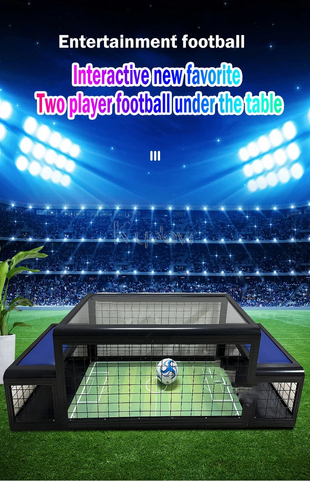 Indoor Sports Tabletop Mini 2 Player Speed Reaction Training Arcade Interactive Asian Soccer Soccer Table Game