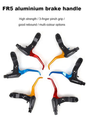 1 Pair High Quality Ultralight Aluminum Alloy Bicycle BMX Brake Handle MTB Mountain Bike Cycling Brake Levers V/Disc Brake Lever