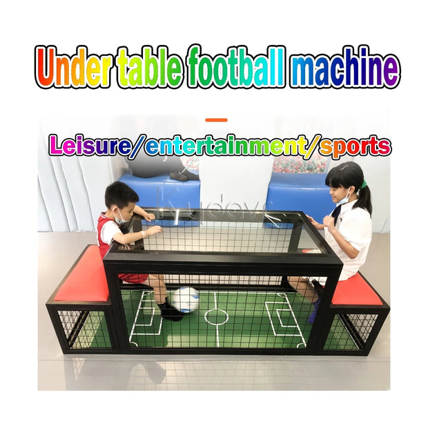 Indoor Sports Tabletop Mini 2 Player Speed Reaction Training Arcade Interactive Asian Soccer Soccer Table Game