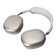 Bluetooth Headphone HiFi  Bass Built in Mic Support Memory Card Wireless Headset for Running Travel White Over Ear Headphone