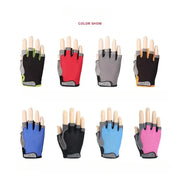 Gym Gloves Fingerless Sports Fitness Training Men's Cycling Gloves Woman Motorcycle Mtb Anti-slip Gloves Bicycle Accessories