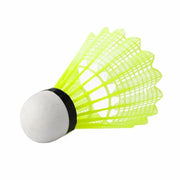 3/6PCS Durable Shuttlecocks Yellow Nylon Shuttlecocks Badminton Shuttlecocks Indoor Outdoor Sports Badminton Training Balls